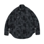 Profile Tie Dye Jacquard Embroidered Shirt