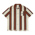 Oldschool Casual Hawaii Striped Shirt