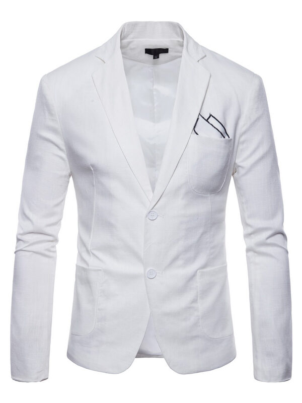 Men's Slim Fit Sport Coat Casual Suit Blazer Jacket