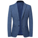 Casual Slim Fit Blazer Suit Jacket 2 Button
