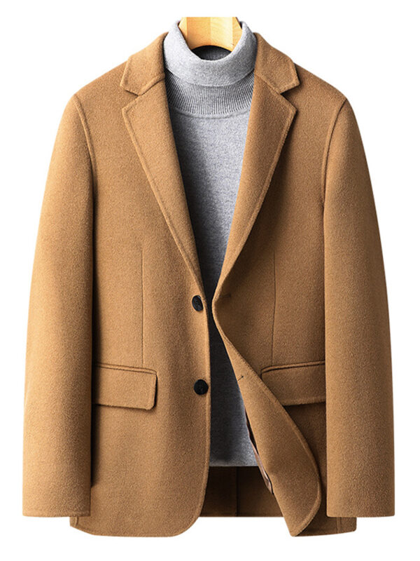 Detachable Down Liner Woolen Blazer Suit