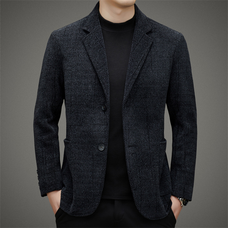 Men's Easy Care Casual Blazer Suit Jacket