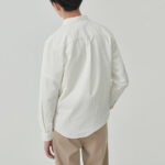 Mens Easy Care Simple Solid Button Down Shirt