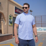 Men's 2023 Summer Thin Plus Size Plaid Shirt