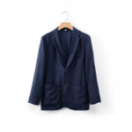 Men's Casual Linen Thin Loose Blazer Jacket