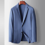 Men's 2023 Casual Solid Thin Blazer Jacket