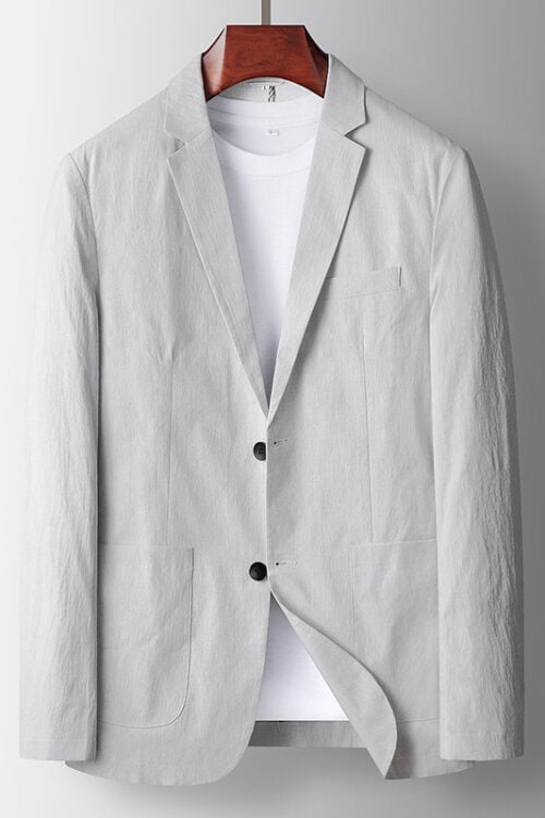Men's 2023 Easy Care Casual Solid Blazer Suit