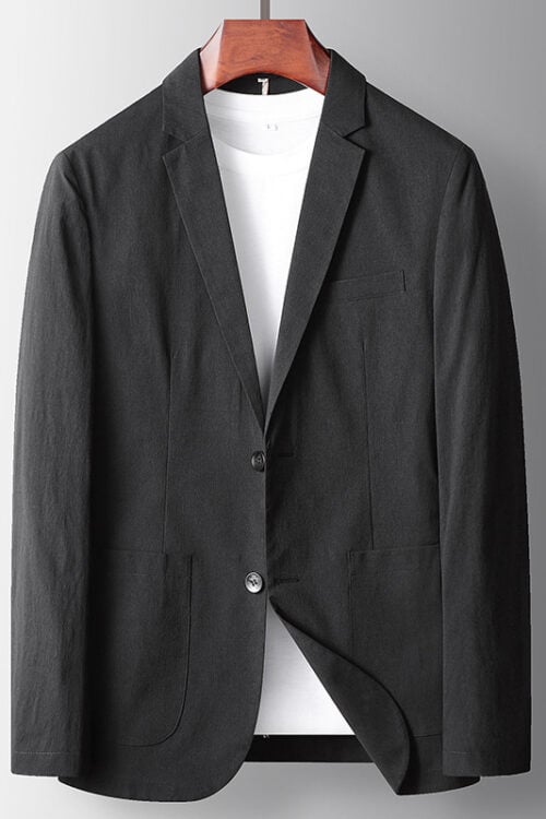 Men's 2023 Easy Care Casual Solid Blazer Suit
