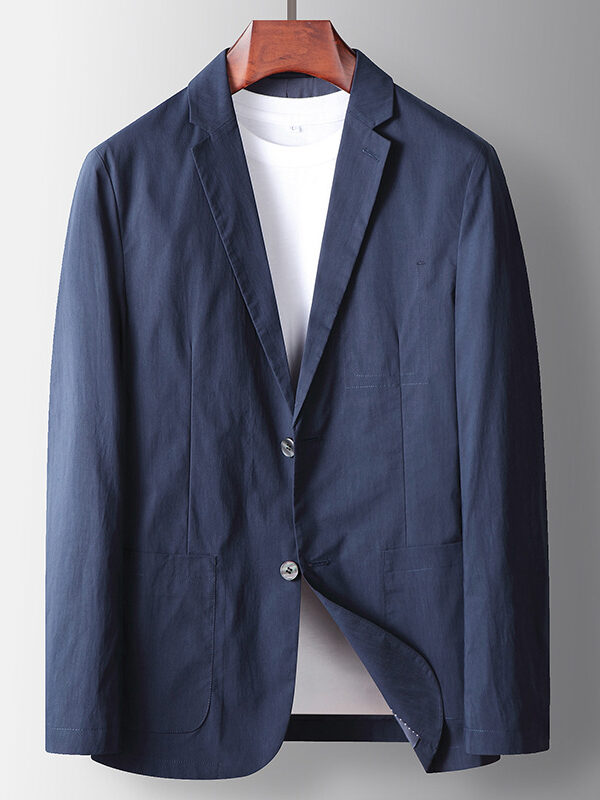 Men's 2023 Casual Easy Care Linen Blazer Suit