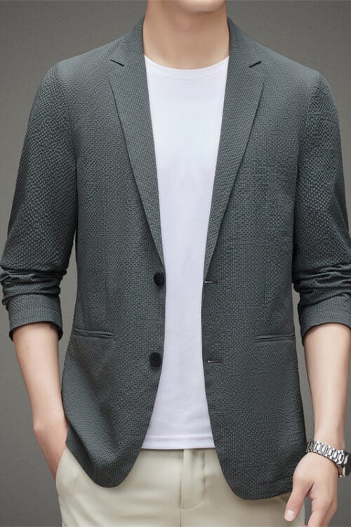 Men's 2023 Fashion Blazer Unlined Suit Jacket