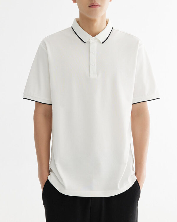 Men's Versatile Short Sleeve Lapel Polo Shirt