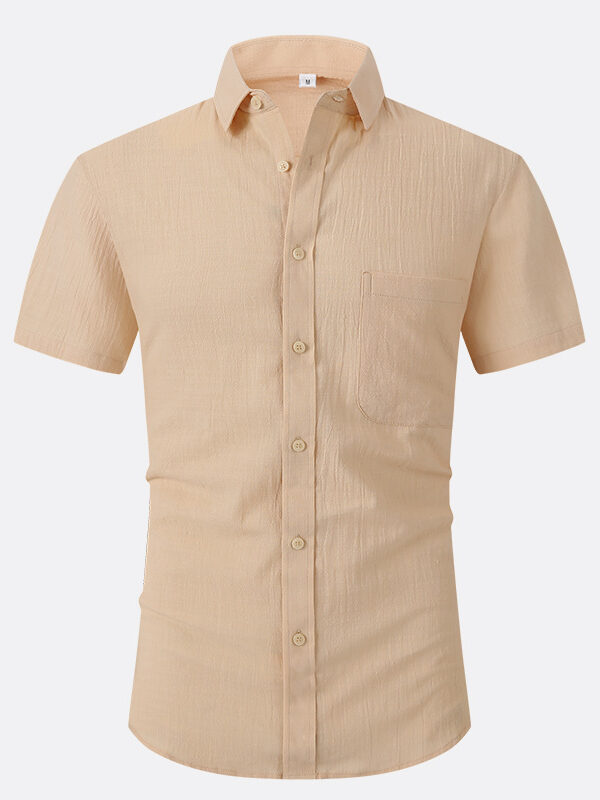 Men's 2023 Linen Thin Breathability Shirt