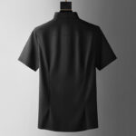 HisCharm Rhinestone Print Breathable Shirt