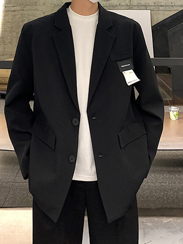 Men’s British Style Oversize Suit Blazer