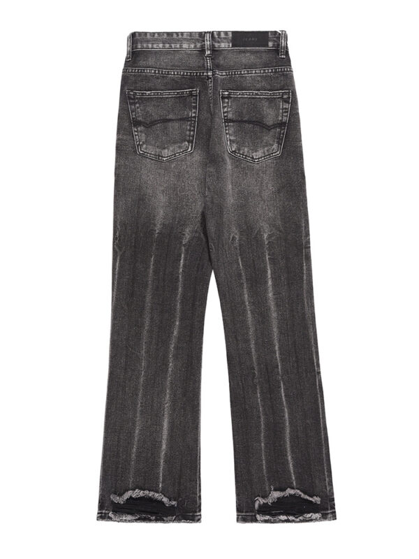 Men's Punk Distressed Jeans Denim Pants