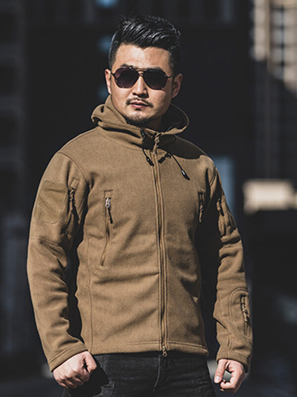 Men's Outdoor Hooded Tactical Jacket