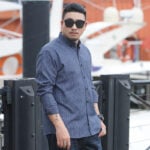 Men's Yarn Dyed Plaid Big and Tall Shirt