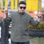 Men's Yarn Dyed Plaid Big and Tall Shirt