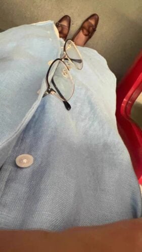 Men's British Linen One Piece Collar Shirt photo review