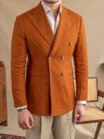 Men’s Lightweight Breathable Linen Blazer