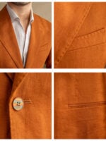 Men's Summer Thin Slim Fit Linen Blazer