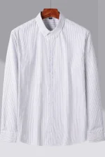 Men's Stripe Shirt Jacket Fall Casual Youth Style