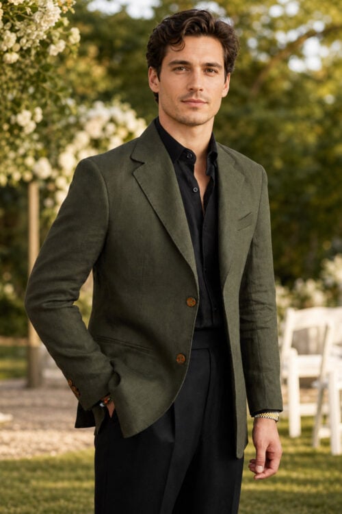 Linen Blazer