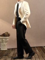 Linen-Blend Blazer