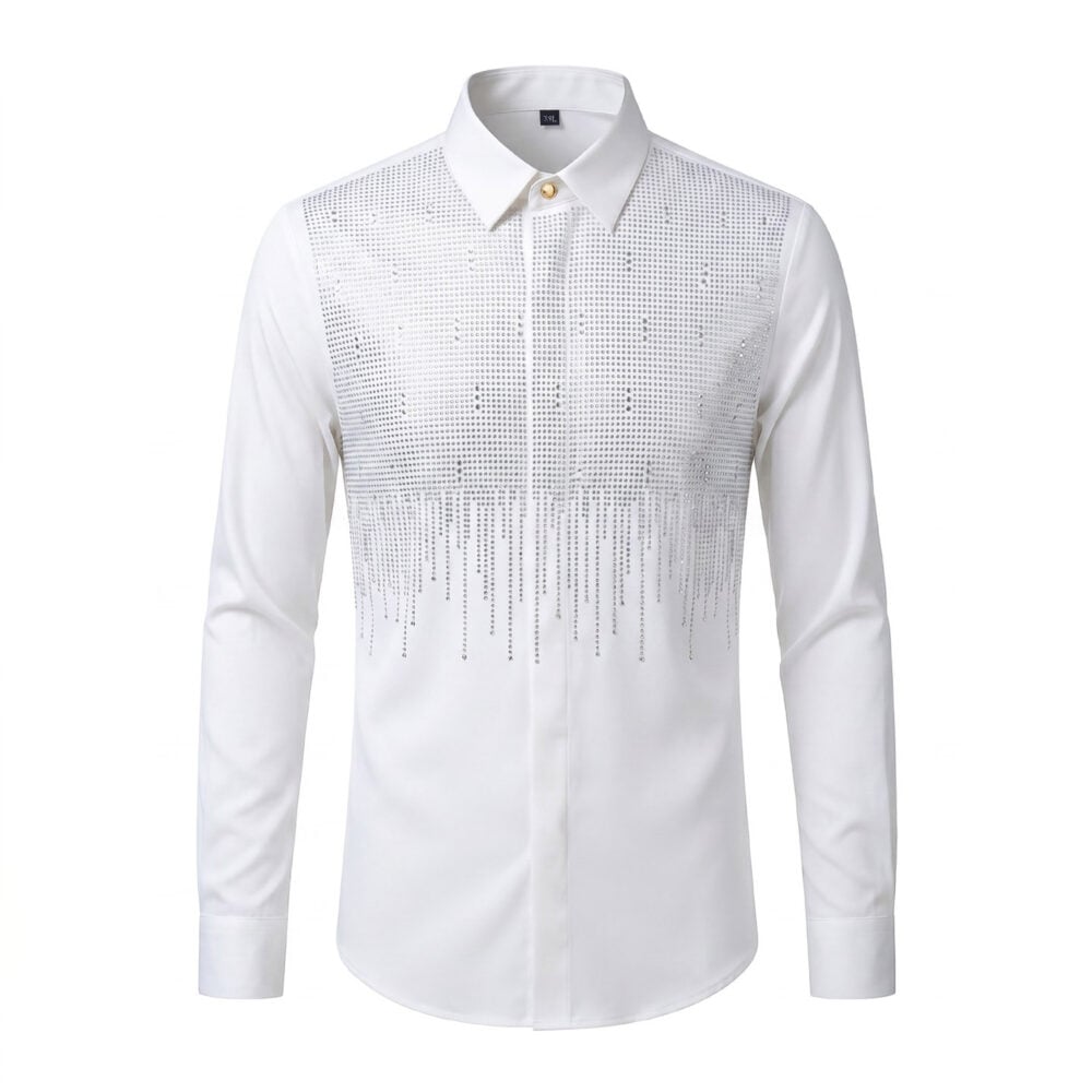 LS048602 Rhinestone Shirt
